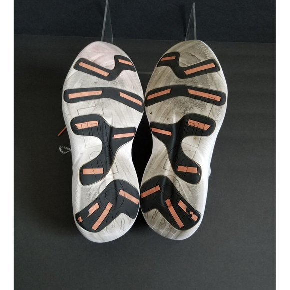 SOREL Kinetic Breakthru Tech Lace Sneakers Sz 10 41 White Orange Gray - Picture 11 of 13